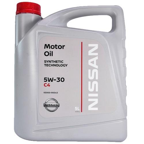 5W30 NISSAN SYNTHETIC C4 5L